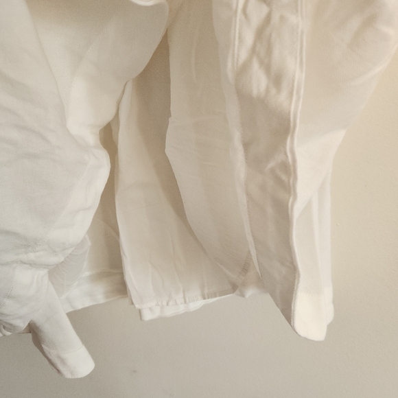 Nwt Free People Lotus Two Piece Set White Blue Embroidered Maxi Skirt Large L - Picture 10 of 13